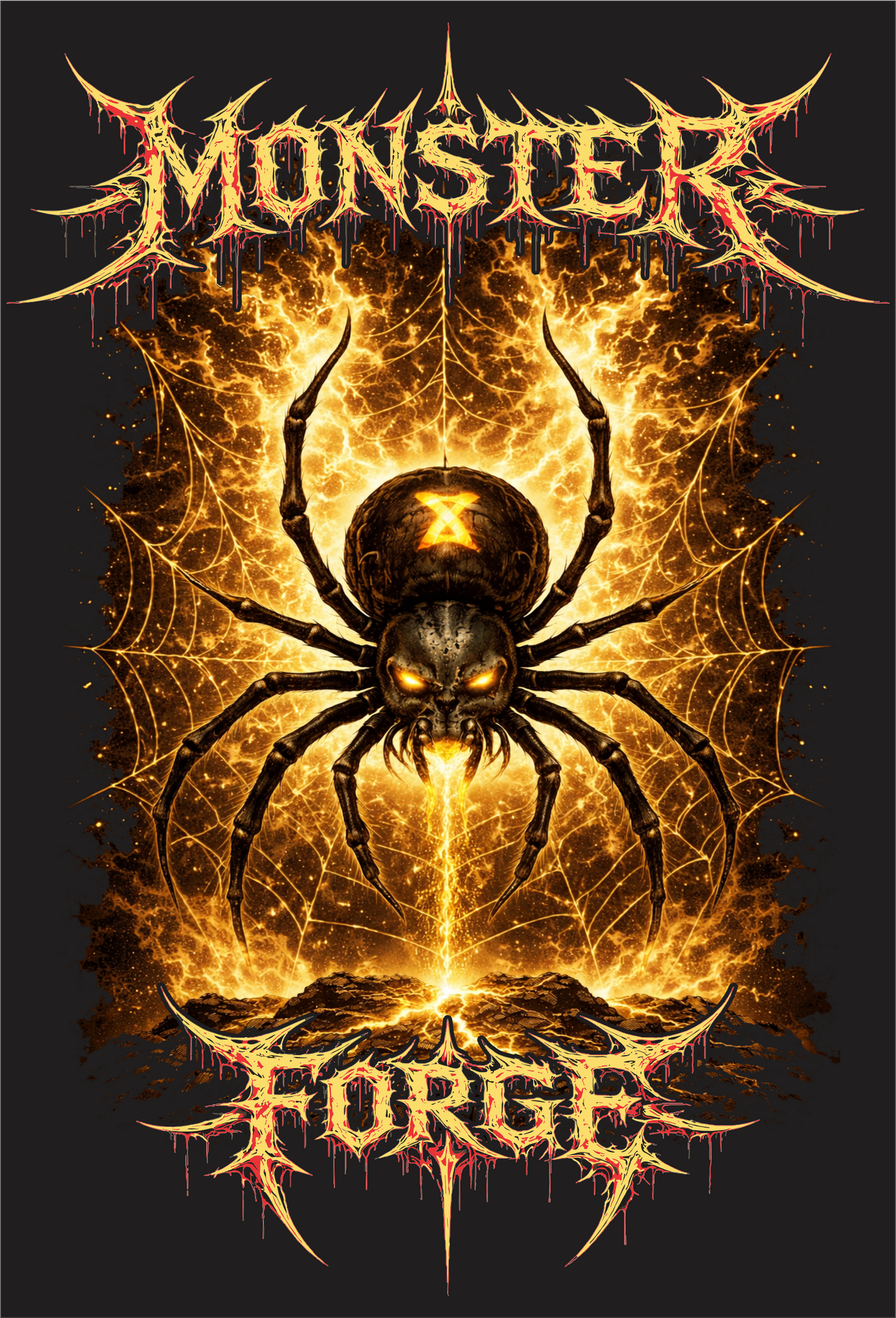 Monster Black Widow